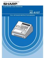 XE-A107 Operation and programming